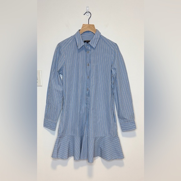 Quince 100% Organic Cotton Poplin Drop Waist Shirt Dress , sz : small - Picture 11 of 14